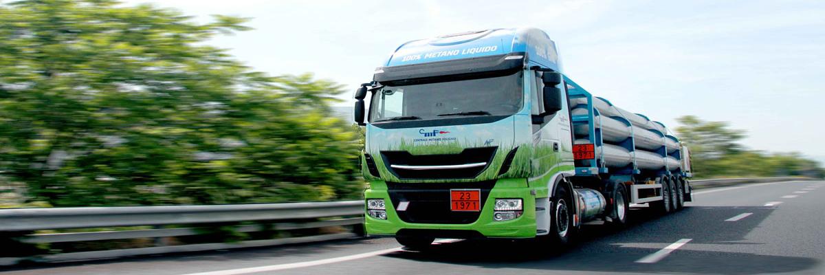 Centrale Metano Foligno CMF - carro bombolaio LNG - Federmetano