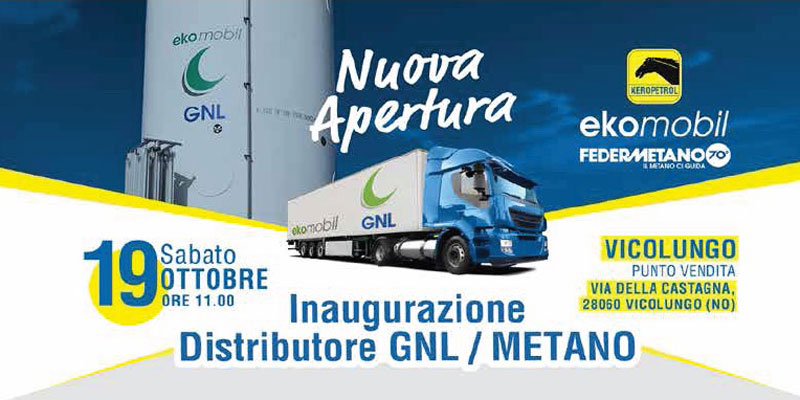 Vicolungo: inaugura un nuovo distributore metano LNG - Federmetano